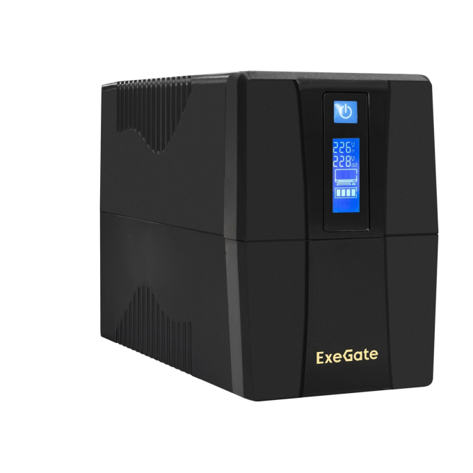 Источник бесперебойного питания EXEGATE SPECIALPRO SMART LLB-600.LCD.AVR.4C13 EP285586RUS