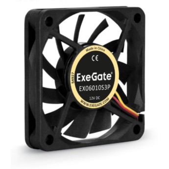 Вентилятор 5В DC EXEGATE EXTRASILENT ES06025S2P-5 60x60x25 мм